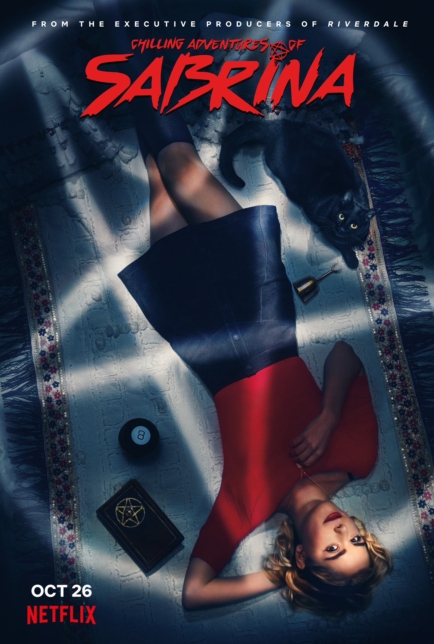 "The Chilling Adventures of Sabrina" premiered on Netflix on October 26